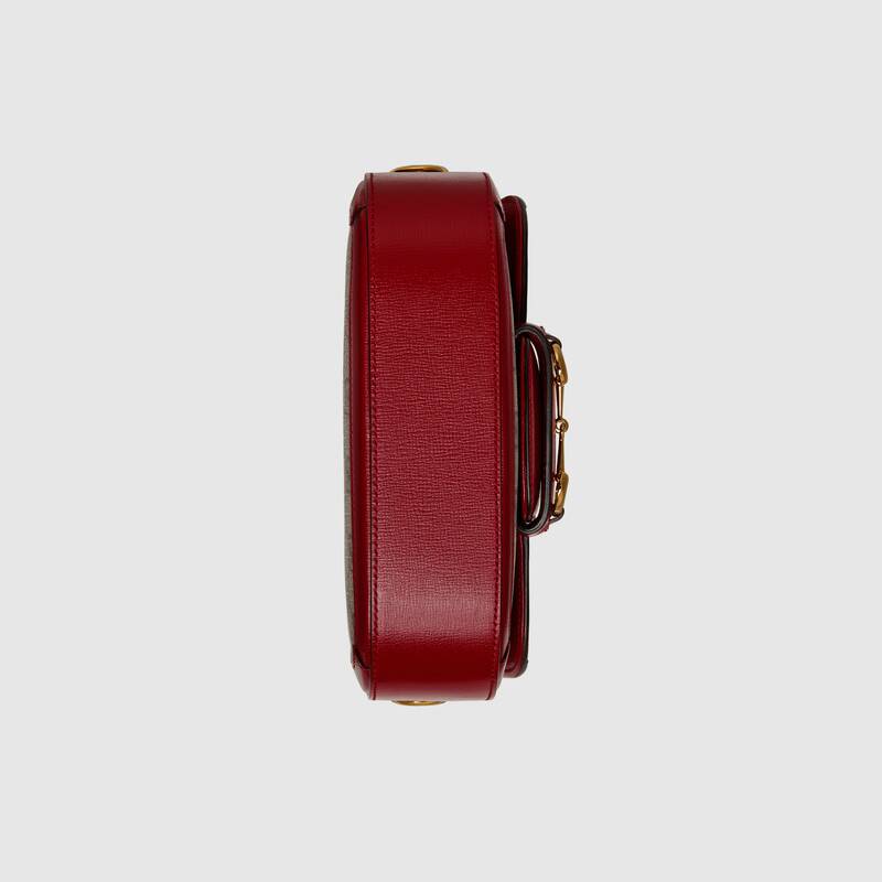 Gucci Horsebit 1955 Mini Shoulder Bag 658574 Red